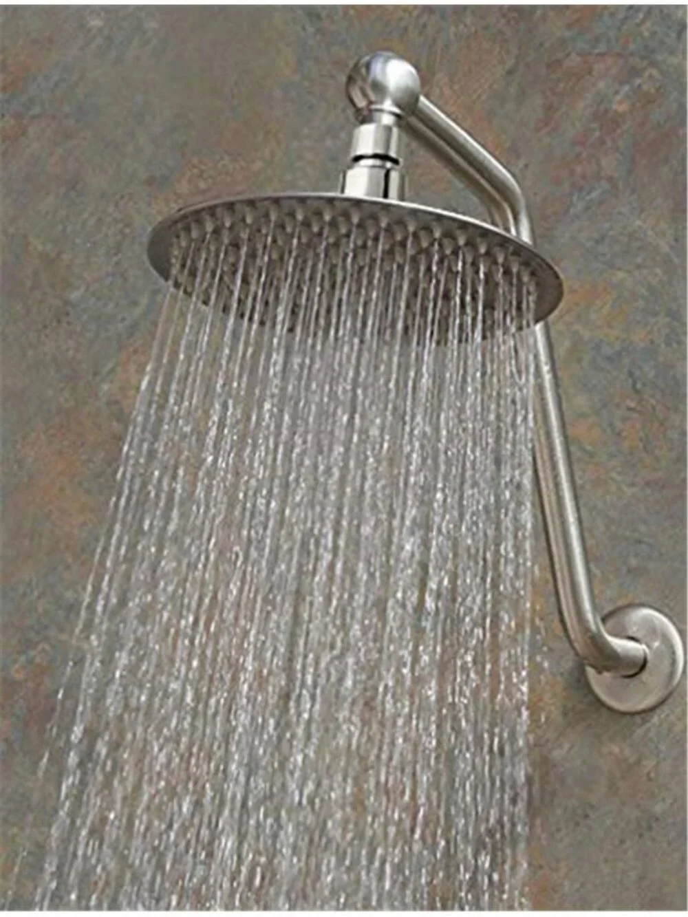 8 Inches Round Rain Shower Head Ultra-Thin Design-Pressure Boosting Awesome Some